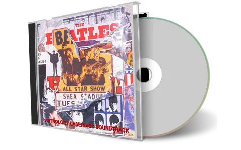 Front cover artwork of The Beatles Compilation CD Anthology Laserdisc Soundtrack Soundboard