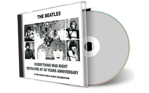 Front cover artwork of The Beatles Compilation CD Everything Was Right Soundboard