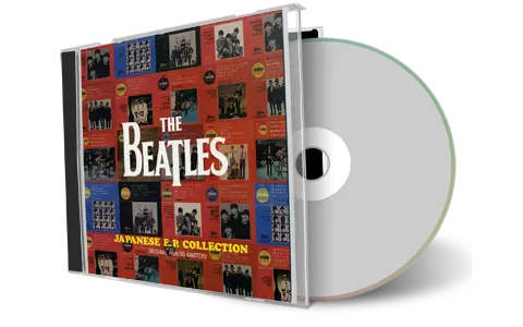 Front cover artwork of The Beatles Compilation CD Japanese Ep Collection Soundboard