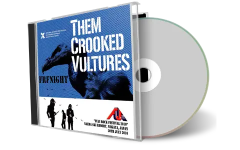 Front cover artwork of Them Crooked Vultures 2010-07-30 CD Niigata Audience