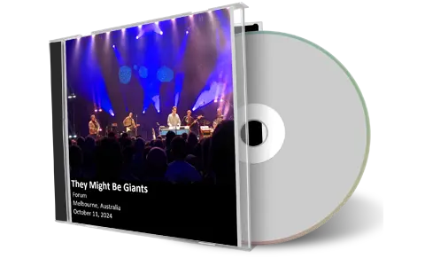 Front cover artwork of They Might Be Giants 2024-10-11 CD Melbourne Audience