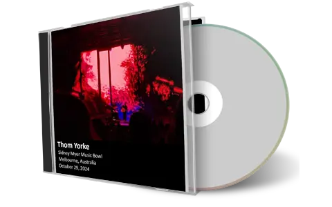 Front cover artwork of Thom Yorke 2024-10-29 CD Melbourne Audience