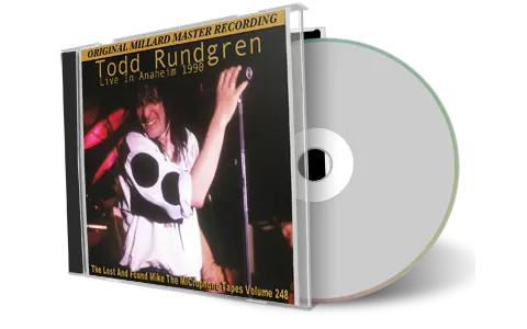 Front cover artwork of Todd Rundgren 1990-01-20 CD Anaheim Audience