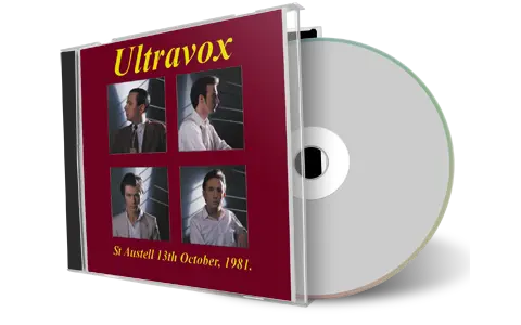 Front cover artwork of Ultravox 1981-10-13 CD St Austell Audience