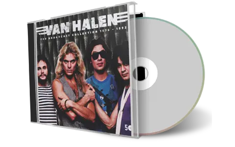Front cover artwork of Van Halen Compilation CD The Broadcast Collection 1976 1992 Soundboard