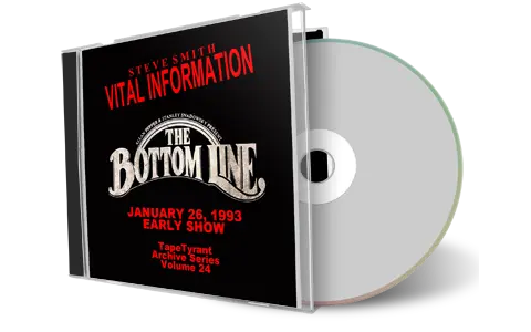 Front cover artwork of Vital Information 1993-01-26 CD New York City Soundboard