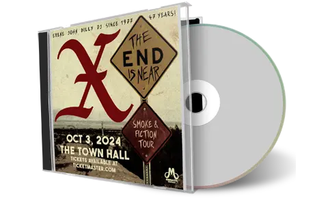Front cover artwork of X 2024-10-03 CD New York Audience