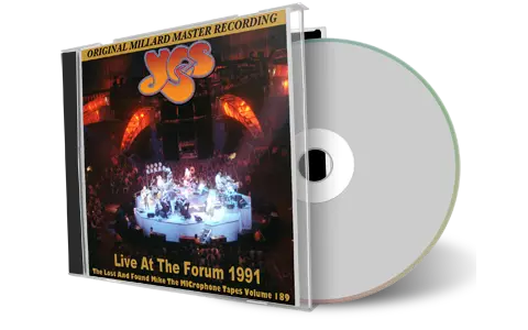 Front cover artwork of Yes 1991-05-15 CD Inglewood Audience