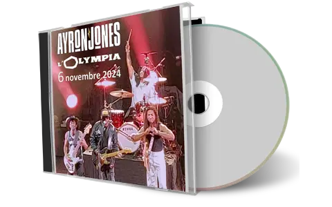 Front cover artwork of Ayron Jones 2024-11-06 CD Paris Audience