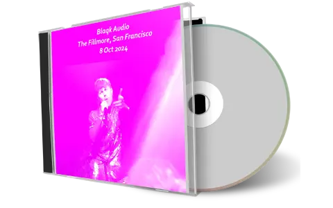 Front cover artwork of Blaqk Audio 2024-10-08 CD San Francisco Audience