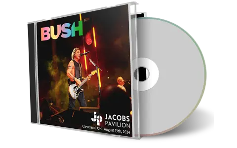 Front cover artwork of Bush 2024-08-13 CD Cleveland Audience