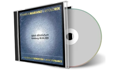 Front cover artwork of Charlie Mariano 2005-04-08 CD Hamburg Soundboard