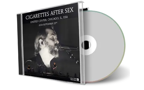 Front cover artwork of Cigarettes After Sex 2024-09-23 CD Chicago Audience