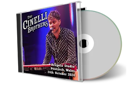 Front cover artwork of Cinelli Brothers 2024-10-24 CD Pentyrch Audience