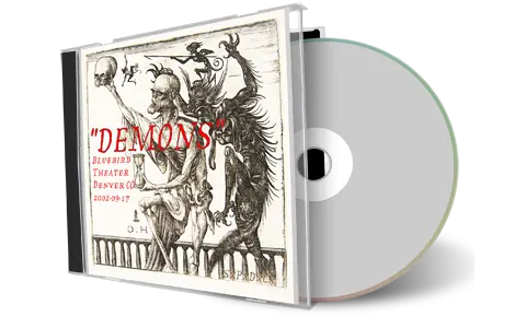 Front cover artwork of Demons 2002-09-17 CD Denver Audience