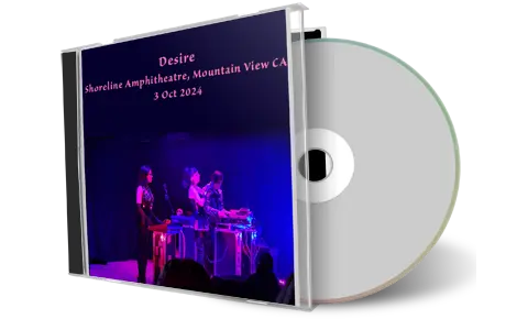 Front cover artwork of Desire 2024-11-03 CD Mountain View Audience