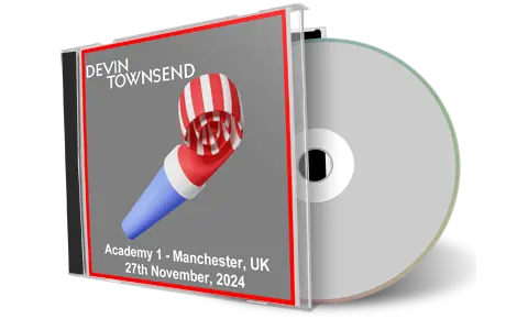 Front cover artwork of Devin Townsend 2024-11-27 CD Manchester Audience