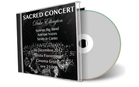 Front cover artwork of Duke Ellingtons Sacred Concert 2012-12-20 CD Sesto Fiorentino Soundboard