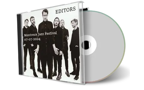 Front cover artwork of Editors 2024-07-07 CD Montreux Soundboard
