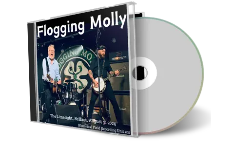 Front cover artwork of Flogging Molly 2024-08-31 CD Belfast Audience