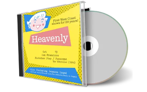 Front cover artwork of Heavenly 2024-10-19 CD San Francisco Audience