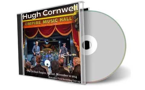 Front cover artwork of Hugh Cornwell 2024-11-10 CD Belfast Audience
