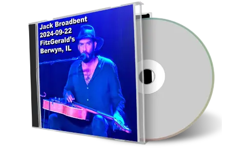 Front cover artwork of Jack Broadbent 2024-09-22 CD Berwyn Audience