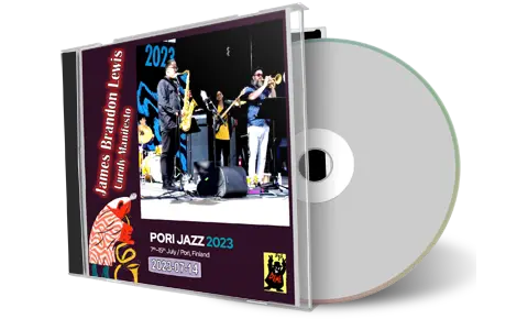 Front cover artwork of James Brandon Lewis 2023-07-14 CD Pori Jazz Festival Soundboard