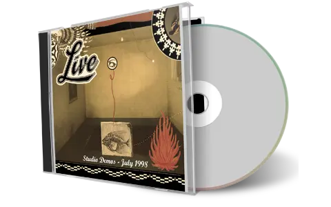 Front cover artwork of Live 1998-07-15 CD Studio Demos Soundboard