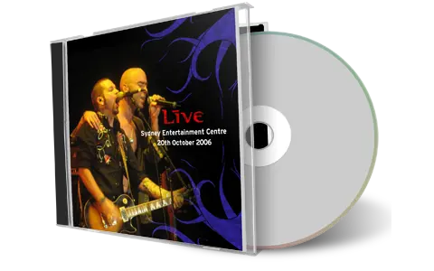 Front cover artwork of Live 2006-10-20 CD Sydney Audience