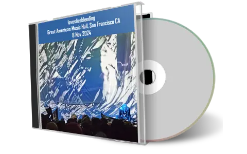 Front cover artwork of Lovesliescrushing 2024-11-08 CD San Francisco Audience