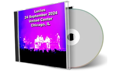 Front cover artwork of Lucius 2024-09-24 CD Chicago Audience