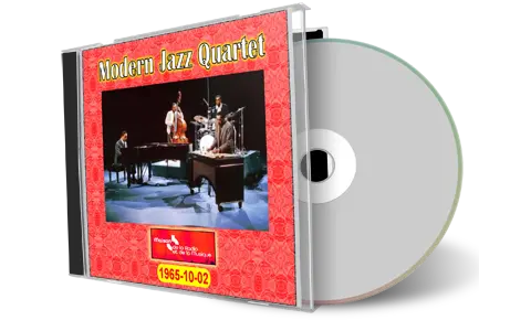 Front cover artwork of Modern Jazz Quartet 1965-10-02 CD Paris Soundboard