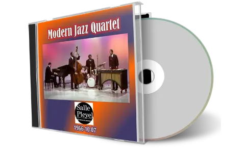 Front cover artwork of Modern Jazz Quartet 1966-10-07 CD Paris Soundboard