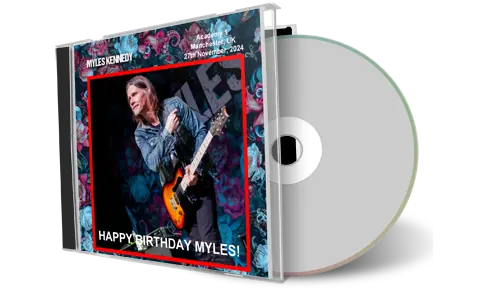 Front cover artwork of Myles Kennedy 2024-11-27 CD Manchester Audience