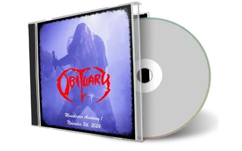 Front cover artwork of Obituary 2024-11-08 CD Manchester Audience
