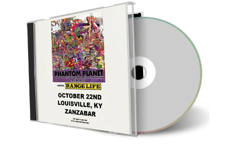 Front cover artwork of Phantom Planet 2024-10-22 CD Louisville Audience
