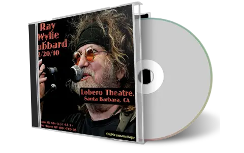 Front cover artwork of Ray Wylie Hubbard 2010-02-20 CD Santa Barbara Audience