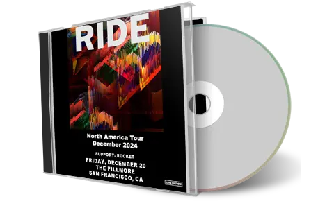 Front cover artwork of Ride 2024-12-20 CD San Francisco Audience