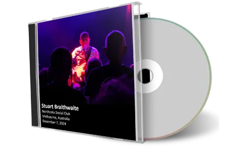 Front cover artwork of Stuart Braithwaite 2024-12-07 CD Melbourne Audience