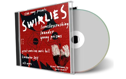 Front cover artwork of Swirlies 2024-11-08 CD San Francisco Audience