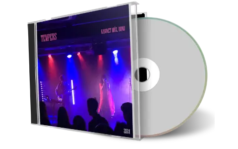 Front cover artwork of Tempers 2024-11-19 CD Brno Audience