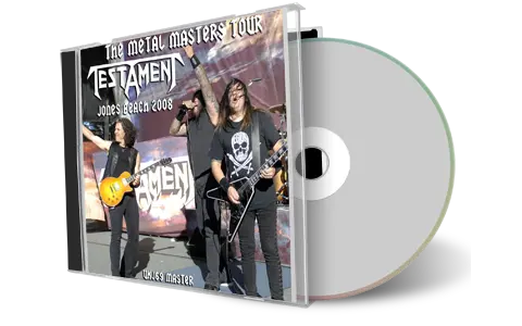 Front cover artwork of Testament 2008-08-10 CD Wantagh Audience