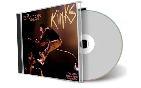 Front cover artwork of The Kinks 1987-03-16 CD New York City Audience