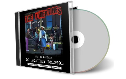 Front cover artwork of The Libertines 2024-10-08 CD Bristol Audience