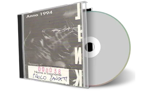 Front cover artwork of The Work 1994-04-11 CD Bologna Audience