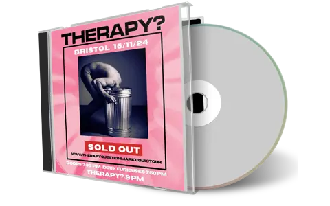 Front cover artwork of Therapy 2024-11-16 CD Bristol Audience