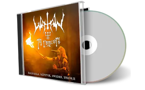 Front cover artwork of Watain 2024-08-31 CD Rattvik Audience