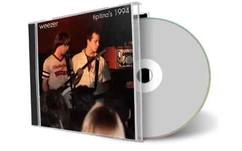 Front cover artwork of Weezer 1994-08-12 CD Louisiana Audience