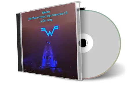 Front cover artwork of Weezer 2024-10-09 CD San Francisco Audience